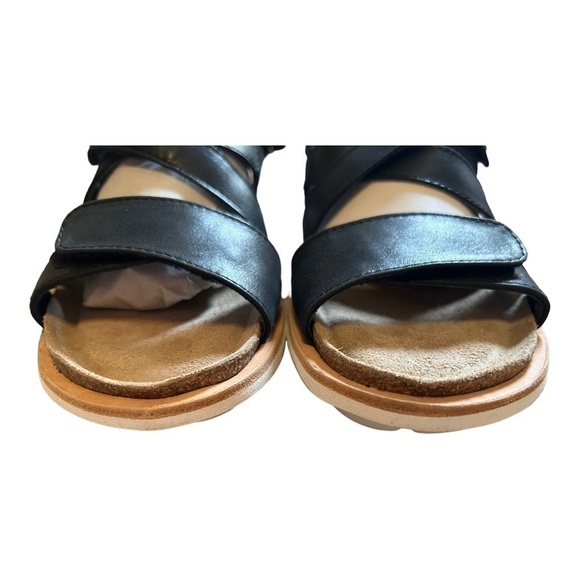 Wolky -Women's Sunstone leather Sandals in black - Picture 6 of 16